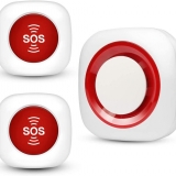 GSM pametni alarmni sustav za pomoć  + SOS tipka za poziv u pomoć
