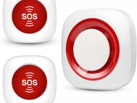 GSM pametni alarmni sustav za pomoć  + SOS tipka za poziv u pomoć